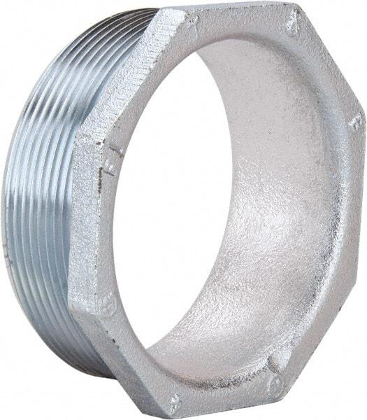 Thomas & Betts - 4" Trade, Malleable Iron Threaded Rigid/Intermediate (IMC) Conduit Nipple - Noninsulated - Top Tool & Supply