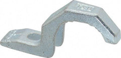 Thomas & Betts - 1" Pipe, Steel, Hot Dipped Galvanized" Pipe or Conduit Strap - 1/4" Bolt, 1 Mounting Hole - Top Tool & Supply