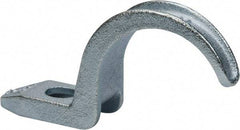 Thomas & Betts - 2" Pipe, Steel, Hot Dipped Galvanized" Pipe or Conduit Strap - 1/2" Bolt, 1 Mounting Hole - Top Tool & Supply