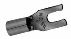 Thomas & Betts - #8 Stud, 18 to 14 AWG Compatible, Noninsulated, Crimp Connection, Locking Fork Terminal - Top Tool & Supply