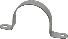 Thomas & Betts - 4 Pipe, Steel, Zinc Plated Pipe or Conduit Strap - 2 Mounting Holes - Top Tool & Supply