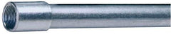 Made in USA - 1/2" Trade Size, 10' Long, Rigid Conduit - Steel, 1/2" ID - Top Tool & Supply