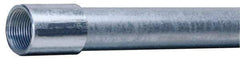 Made in USA - 1-1/4" Trade Size, 10' Long, Rigid Conduit - Steel, 1-1/4" ID - Top Tool & Supply