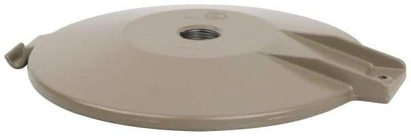 Hubbell Killark - Gray Light Fixture Pendant Cap - For Use with Hazardous Location HID Fixture - MB Series, CSA File LR11713, UL File E10514 & E91793 - Top Tool & Supply