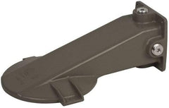 Hubbell Killark - Gray Light Fixture Wall Bracket - For Use with Hazardous Location HID Fixture - MB Series, CSA File LR11713, UL File E10514 & E91793 - Top Tool & Supply