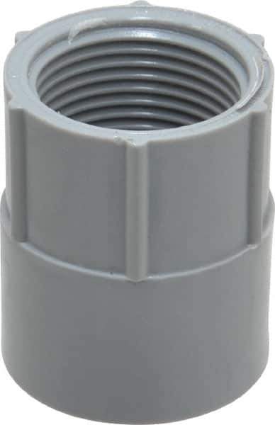 Thomas & Betts - 3/4" Trade, PVC Threaded Rigid Conduit Female Adapter - Insulated - Top Tool & Supply