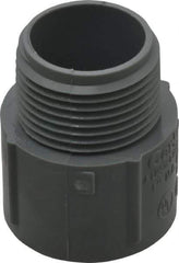 Thomas & Betts - 1" Trade, PVC Threaded Rigid Conduit Male Adapter - Insulated - Top Tool & Supply