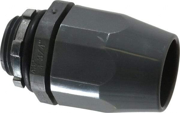 Thomas & Betts - 3/4" Trade, Thermoplastic Threaded Straight Liquidtight Conduit Connector - Insulated - Top Tool & Supply