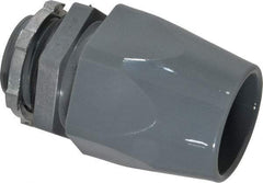 Thomas & Betts - 1" Trade, Thermoplastic Threaded Straight Liquidtight Conduit Connector - Insulated - Top Tool & Supply