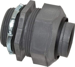 Thomas & Betts - 1-1/4" Trade, Thermoplastic Threaded Straight Liquidtight Conduit Connector - Insulated - Top Tool & Supply