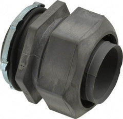 Thomas & Betts - 1-1/2" Trade, Thermoplastic Threaded Straight Liquidtight Conduit Connector - Insulated - Top Tool & Supply