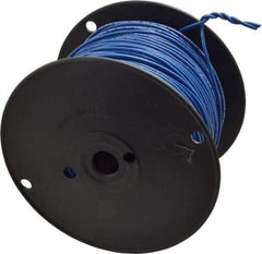 Southwire - 18 AWG, 16 Strand, Blue Machine Tool Wire - PVC, Acid, Moisture and Oil Resistant, 500 Ft. Long - Top Tool & Supply