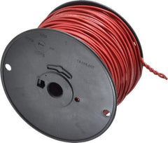 Southwire - 16 AWG, 26 Strand, Red Machine Tool Wire - PVC, Acid, Moisture and Oil Resistant, 500 Ft. Long - Top Tool & Supply