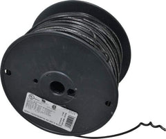 Southwire - 16 AWG, 26 Strand, Black Machine Tool Wire - PVC, Acid, Moisture and Oil Resistant, 500 Ft. Long - Top Tool & Supply