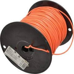 Southwire - 14 AWG, 41 Strand, Orange Machine Tool Wire - PVC, Acid, Moisture and Oil Resistant, 500 Ft. Long - Top Tool & Supply