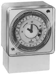 Intermatic - 7 Day Indoor Analog Electrical Timer - 24/120/240 VAC, 50/60 Hz, - Top Tool & Supply