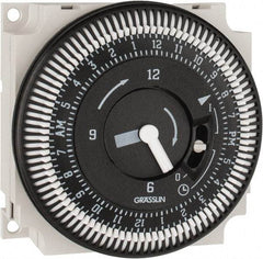 Intermatic - 24 hr Indoor Analog Electromechanical Timer - 15 On/Off per min, 120 VAC, 50/60 Hz, - Top Tool & Supply