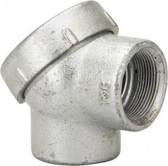 Thomas & Betts - 1-1/2" Trade, Iron Threaded Angled Rigid/Intermediate (IMC) Conduit Elbow - Noninsulated - Top Tool & Supply