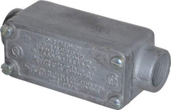 O-Z/Gedney - C Body, 3/4" Trade, Rigid Malleable Iron Conduit Body - Rectangle, 1" OAL, Hazardous Locations - Top Tool & Supply