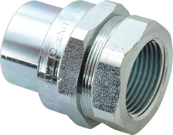 Thomas & Betts - 1" Trade, Steel Threaded Straight Rigid/Intermediate (IMC) Conduit Female Union - Noninsulated - Top Tool & Supply