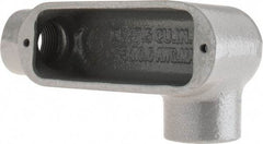 Hubbell Killark - Form 35, LL Body, 3/4" Trade, IMC, Rigid Malleable Iron Conduit Body - Oval, 5-3/8" OAL, 7 cc Capacity, Hazardous & Wet Locations - Top Tool & Supply