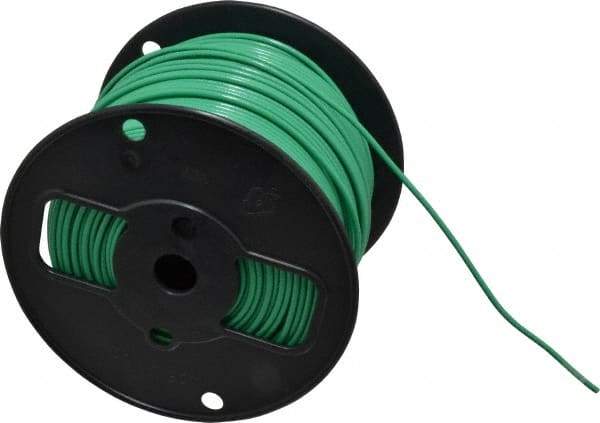 Southwire - THHN/THWN, 12 AWG, 20 Amp, 500' Long, Solid Core, 1 Strand Building Wire - Green, Thermoplastic Insulation - Top Tool & Supply