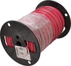 Southwire - THHN/THWN, 10 AWG, 30 Amp, 500' Long, Solid Core, 1 Strand Building Wire - Red, Thermoplastic Insulation - Top Tool & Supply