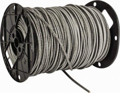 Southwire - THHN/THWN, 10 AWG, 30 Amp, 500' Long, Solid Core, 1 Strand Building Wire - Gray, Thermoplastic Insulation - Top Tool & Supply