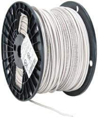 Southwire - THHN/THWN, 14 AWG, 15 Amp, 500' Long, Stranded Core, 19 Strand Building Wire - White, Thermoplastic Insulation - Top Tool & Supply