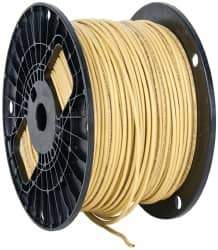 Southwire - THHN/THWN, 14 AWG, 15 Amp, 500' Long, Stranded Core, 19 Strand Building Wire - Yellow, Thermoplastic Insulation - Top Tool & Supply