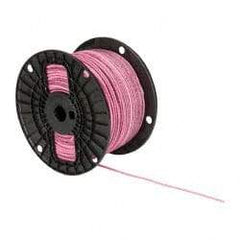 Southwire - THHN/THWN, 14 AWG, 15 Amp, 500' Long, Stranded Core, 19 Strand Building Wire - Pink, Thermoplastic Insulation - Top Tool & Supply