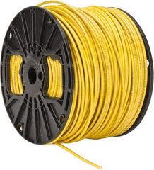 Southwire - THHN/THWN, 12 AWG, 20 Amp, 500' Long, Stranded Core, 19 Strand Building Wire - Yellow, Thermoplastic Insulation - Top Tool & Supply