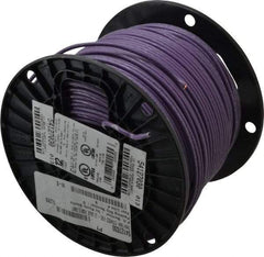 Southwire - THHN/THWN, 12 AWG, 20 Amp, 500' Long, Stranded Core, 19 Strand Building Wire - Purple, Thermoplastic Insulation - Top Tool & Supply