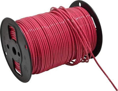 Southwire - THHN/THWN, 10 AWG, 30 Amp, 500' Long, Stranded Core, 19 Strand Building Wire - Red, Thermoplastic Insulation - Top Tool & Supply