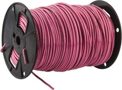 Southwire - THHN/THWN, 10 AWG, 30 Amp, 500' Long, Stranded Core, 19 Strand Building Wire - Pink, Thermoplastic Insulation - Top Tool & Supply