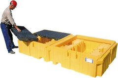 UltraTech - 535 Gallon Sump, IBC Pallet - 125 Inch Long x 62 Inch Wide x 22 Inch High, 2 Totes - Top Tool & Supply