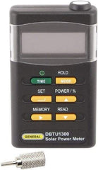 General - LCD Display Power Meter - Includes Batteries, Carrying Case, Tripod Mounting Screw, User Manual - Top Tool & Supply