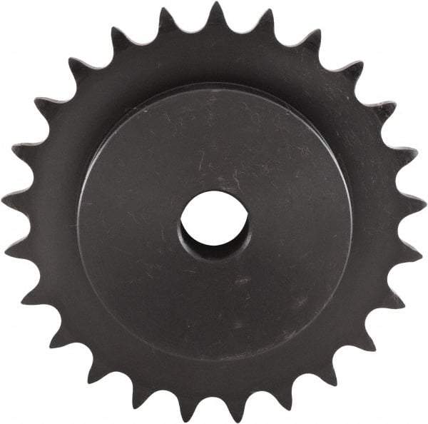 U.S. Tsubaki - 13 Teeth, 3/4" Chain Pitch, Chain Size 60, Plain Bore Sprocket - 3/4" Bore Diam, 3.134" Pitch Diam, 3.49" Outside Diam - Top Tool & Supply