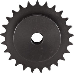 U.S. Tsubaki - 13 Teeth, 3/4" Chain Pitch, Chain Size 60, Plain Bore Sprocket - 3/4" Bore Diam, 3.134" Pitch Diam, 3.49" Outside Diam - Top Tool & Supply