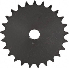 U.S. Tsubaki - 27 Teeth, 1/2" Chain Pitch, Chain Size 40, "A" Plate Roller Chain Sprocket - 5/8" Bore Diam, 4.307" Pitch Diam, 4.58" Outside Diam - Top Tool & Supply