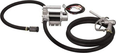 PRO-LUBE - 12 GPM, 3/4" Hose Diam, Kerosene & Diesel Pump - Aluminum Die Cast Pump, 3/4" Inlet, 3/4" Outlet, 12 VDC, 13' Hose Length, 1/4 hp - Top Tool & Supply