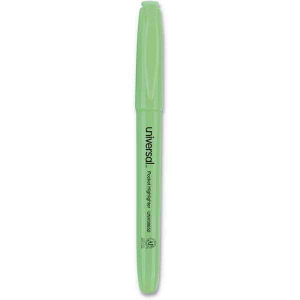 UNIVERSAL - Markers & Paintsticks Type: Highlighters Color: Fluorescent Green - Top Tool & Supply