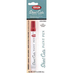 Krylon - 0.33 oz Red Pepper Gloss Finish Paint Pen - Pen, Direct to Metal, 535 gL VOC Compliance - Top Tool & Supply