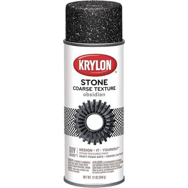 Krylon - Obsidian, Textured, Craft Paint Spray Paint - 12 oz Container - Top Tool & Supply