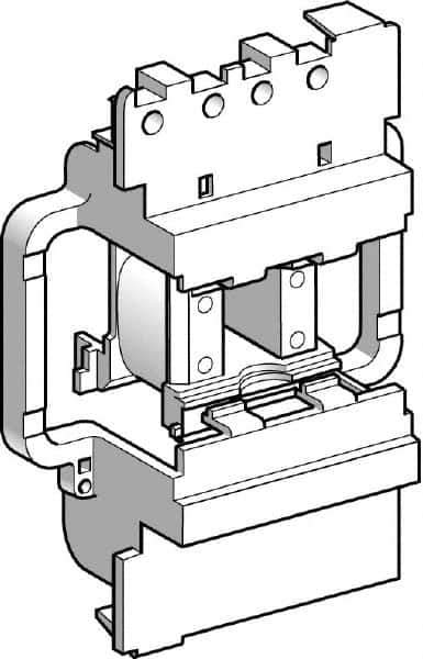 Schneider Electric - 115 to 150 Amp, Contactor Coil - For Use with LC1D115, LC1D150 and TeSys D - Top Tool & Supply