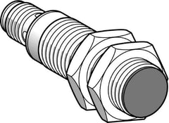 Telemecanique Sensors - PNP, NC, 8mm Detection, Cylinder, Inductive Proximity Sensor - 3 Wires, IP65, IP67, 12 to 24 VDC, M18x1 Thread, 50mm Long - Top Tool & Supply