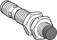 Telemecanique Sensors - NPN, PNP, NO/NC, 4mm Detection, Cylinder, Inductive Proximity Sensor - 4 Wires, IP67, 12 to 24 VDC, M12x1 Thread, 66mm Long - Top Tool & Supply