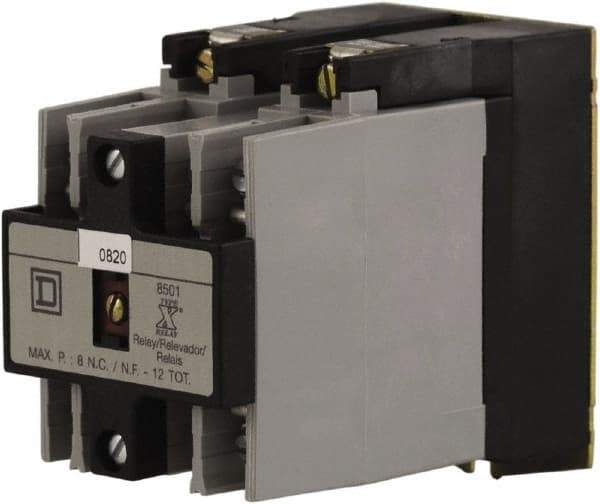 Square D - 3NO, 600 VAC Control Relay - Panel Mount - Top Tool & Supply