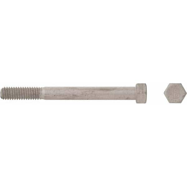 Bowmalloy - 7/16-14, 6-1/2" Long Hex Head Cap Screw - Top Tool & Supply