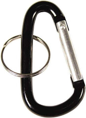 ADVANTUS - 10 Keys, Black Key Chains - 2 1/2" Wide x 3-3/4" Deep x 1-1/2" High - Top Tool & Supply